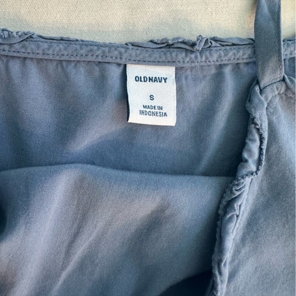 🎉Old Navy Blue Cami Size Small Adjustable Shoulder Straps - Picture 3 of 7